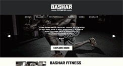 Desktop Screenshot of basharfitness.com